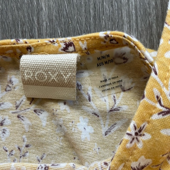 Roxy beach chiller long sleeve romper in ochure from the forest - Picture 6 of 7